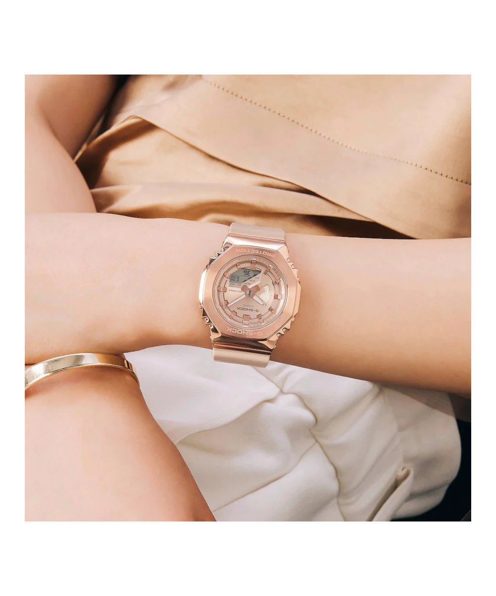 RELOJ PARA MUJER CASIO G-SHOCK  GM-S2100PG-4ADR -ROSADO - Image 2