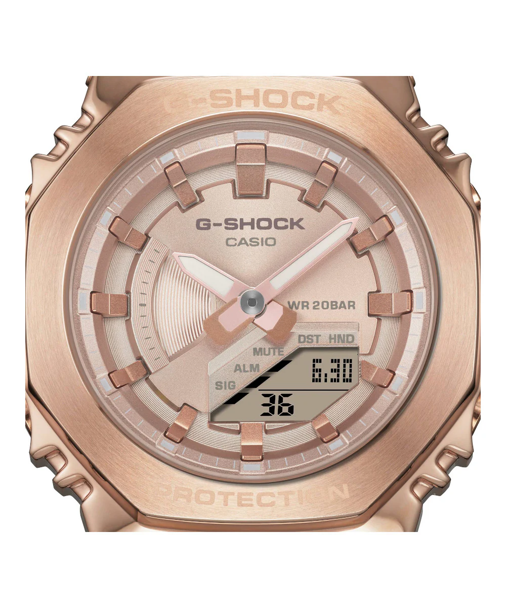 RELOJ PARA MUJER CASIO G-SHOCK  GM-S2100PG-4ADR -ROSADO - Image 4
