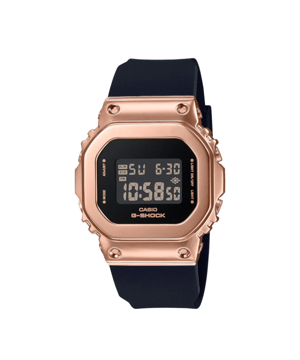 RELOJ PARA MUJER CASIO G-SHOCK  GM-S5600PG-1DR -NEGRO