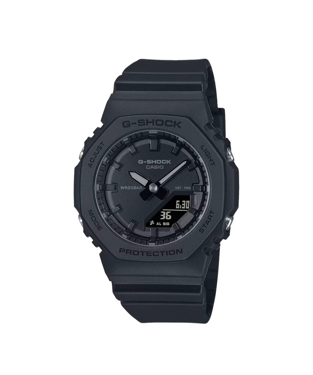 RELOJ PARA MUJER CASIO G-SHOCK  GMA-P2100BB-1ADR -NEGRO