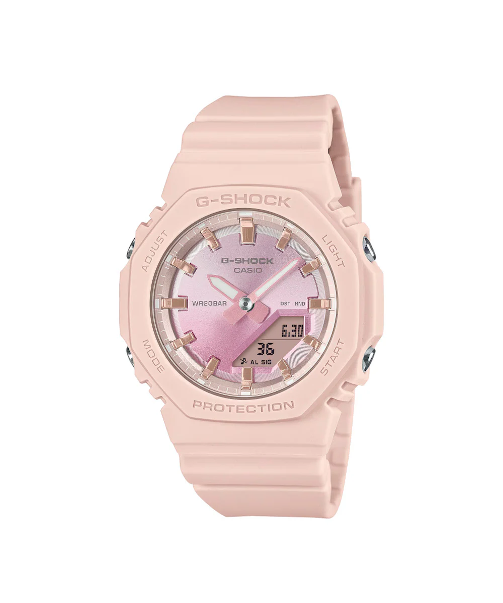 RELOJ PARA MUJER CASIO G-SHOCK  GMA-P2100SG-4ADR -ROSADO