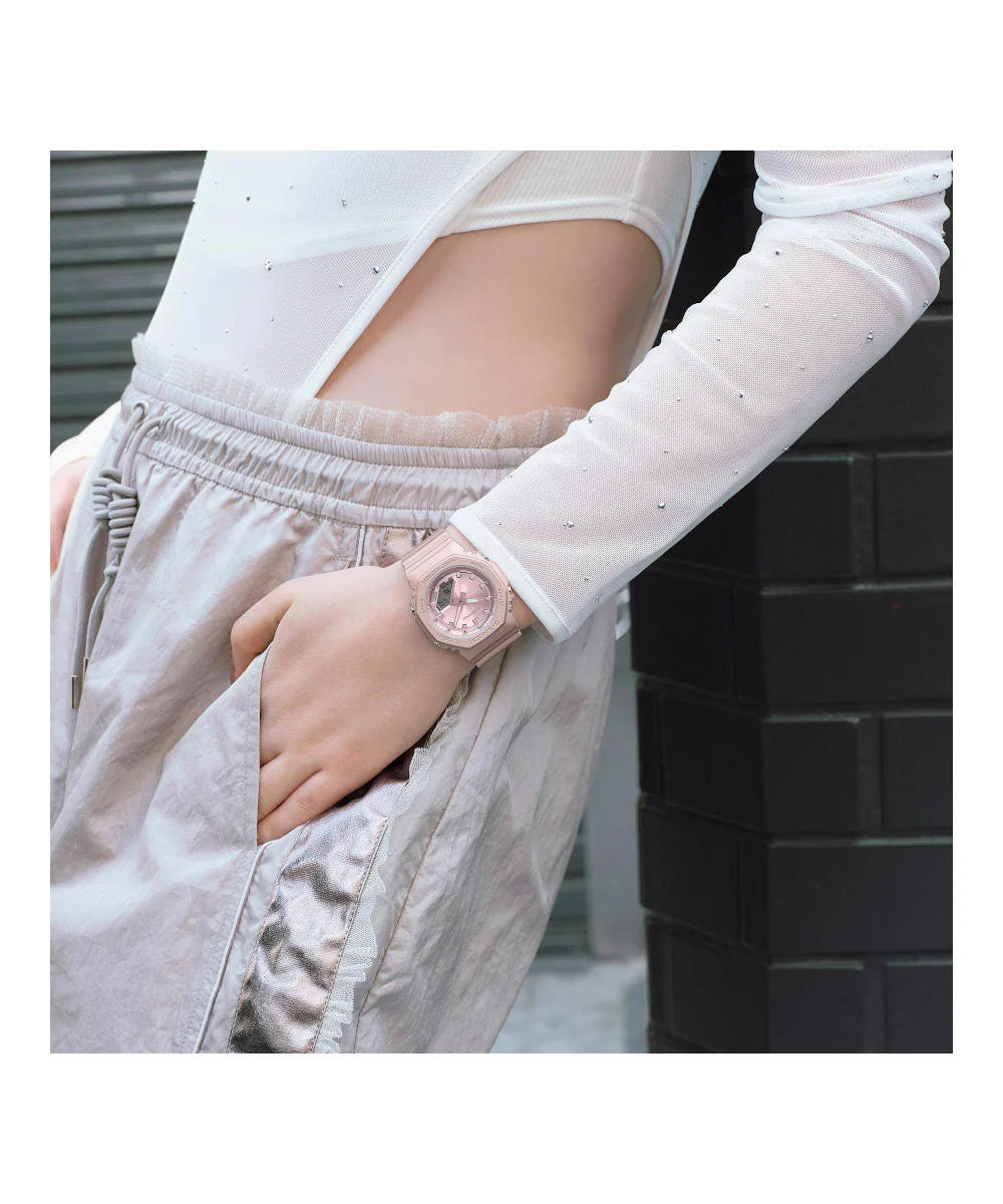 RELOJ PARA MUJER CASIO G-SHOCK GMA-P2100ST-4ADR -ROSADO - Image 2