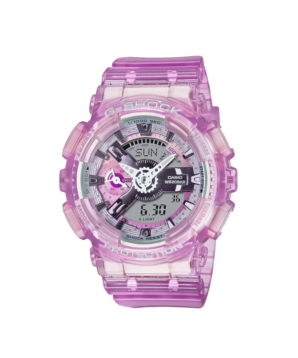 RELOJ PARA MUJER CASIO G-SHOCK GMA-S110VW-4ADR -ROSADO