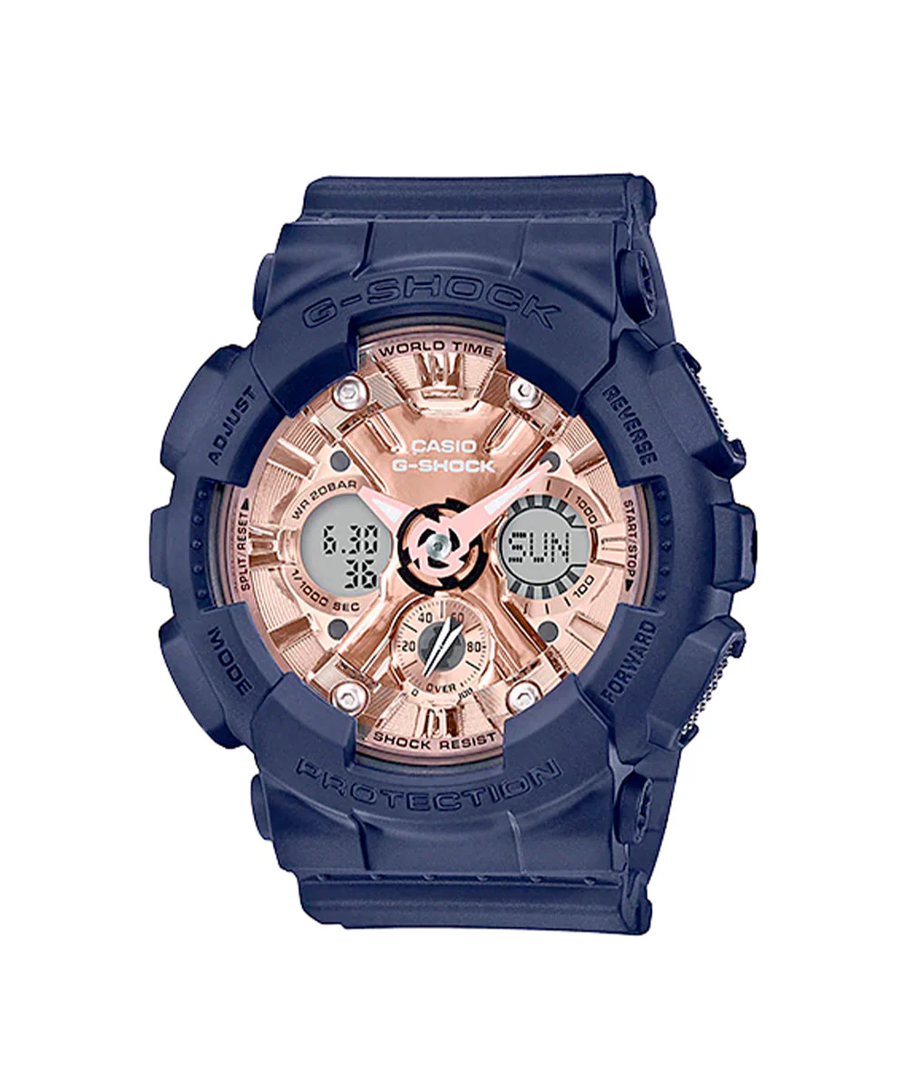RELOJ PARA MUJER CASIO G-SHOCK GMA-S120MF-2A2DR -AZUL