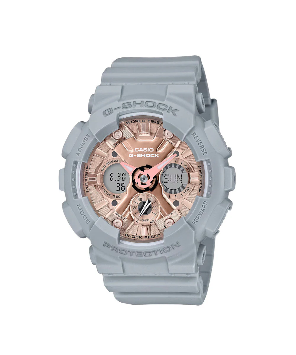 RELOJ PARA MUJER CASIO G-SHOCK GMA-S120MF-8ADR -GRIS
