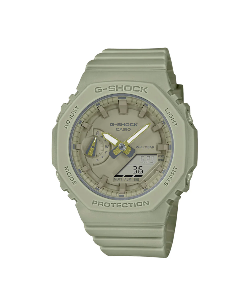 RELOJ PARA MUJER CASIO G-SHOCK  GMA-S2100BA-3ADR -VERDE