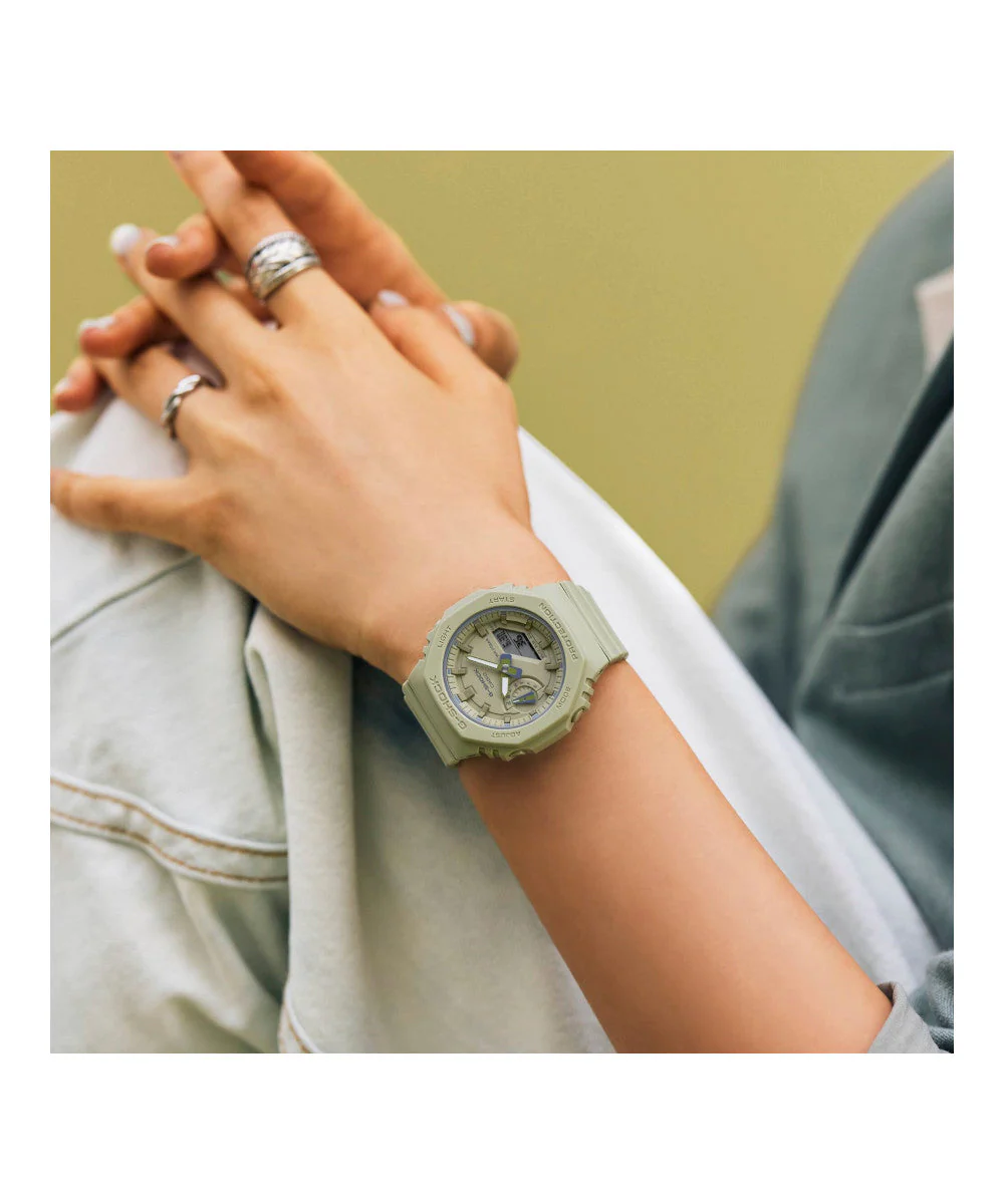 RELOJ PARA MUJER CASIO G-SHOCK  GMA-S2100BA-3ADR -VERDE - Image 2