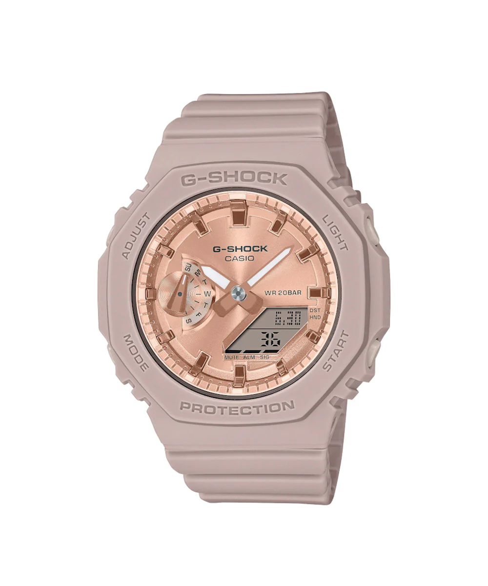 RELOJ PARA MUJER CASIO G-SHOCK  GMA-S2100MD-4ADR -ROSADO