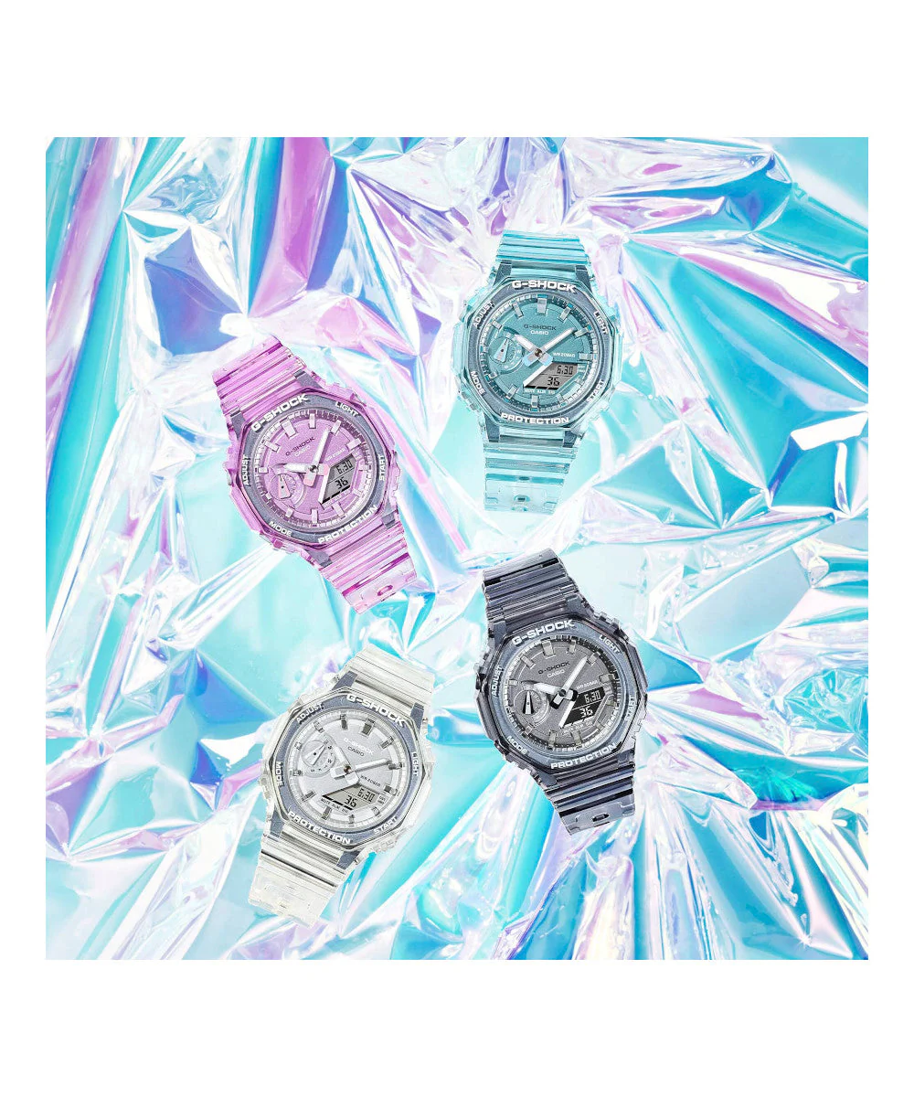 RELOJ PARA MUJER CASIO G-SHOCK  GMA-S2100SK-7ADR -BLANCO - Image 6