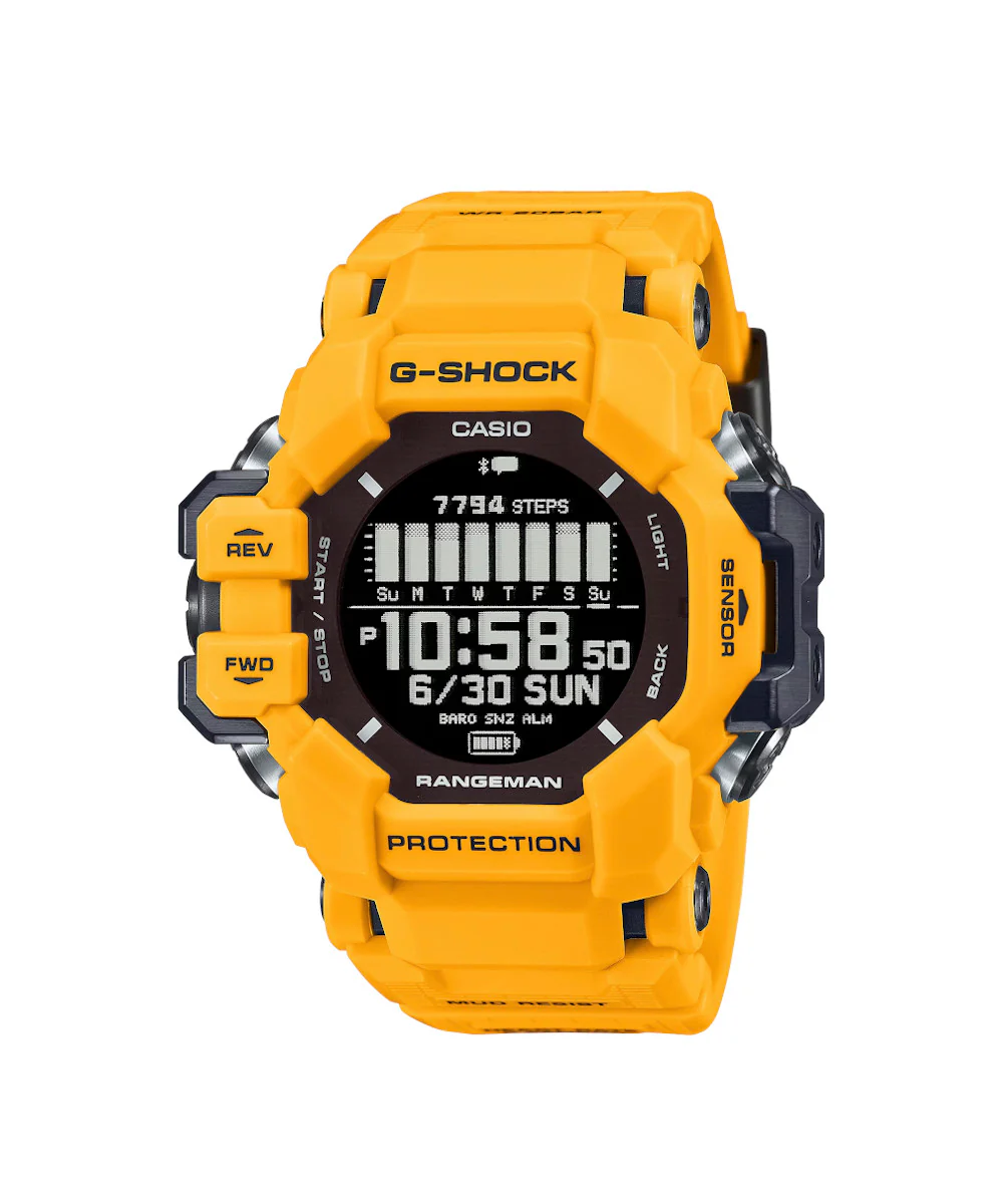RELOJ CASIO G-SHOCK GPR-H1000-9DR- AMARILLO