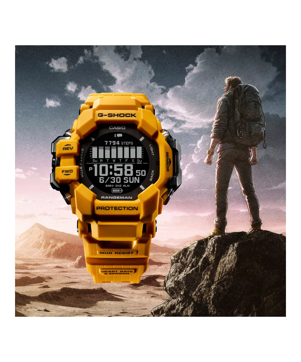 RELOJ CASIO G-SHOCK GPR-H1000-9DR- AMARILLO - Image 2