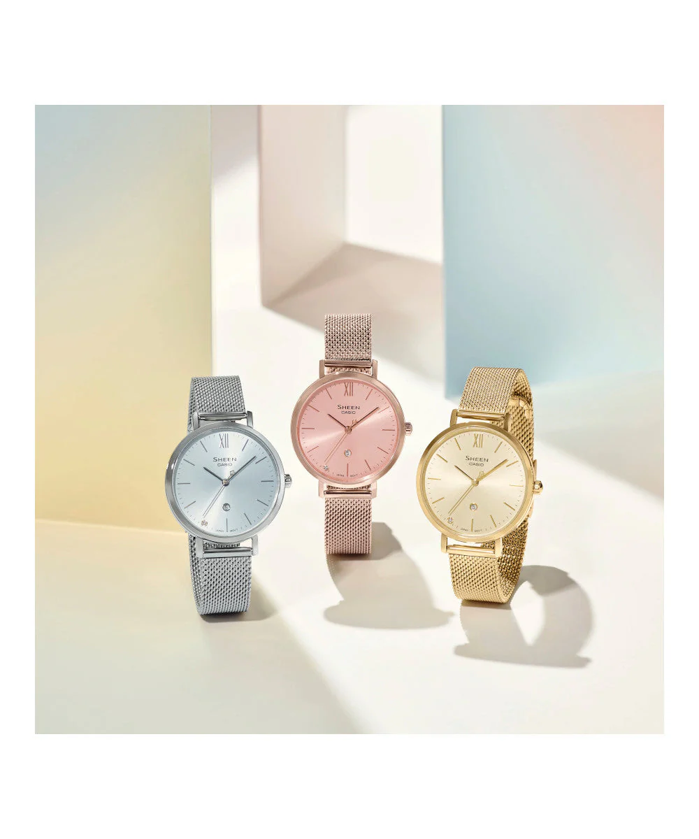 RELOJ PARA MUJER CASIO SHEEN SHE-4539SM-2AUDF -AZUL - Image 2