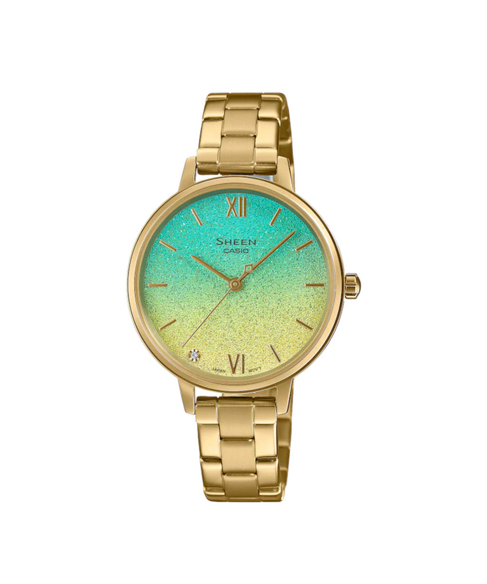 RELOJ PARA MUJER CASIO SHEEN SHE-4548G-2AUDF -AZUL