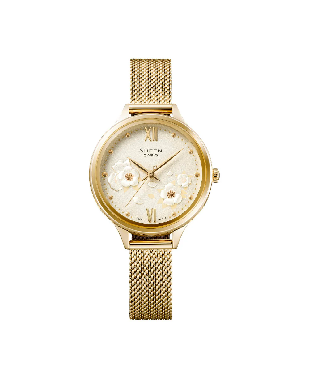 RELOJ PARA MUJER CASIO SHEEN SHE-4551GM-9AUDF -AMARILLO - Image 2