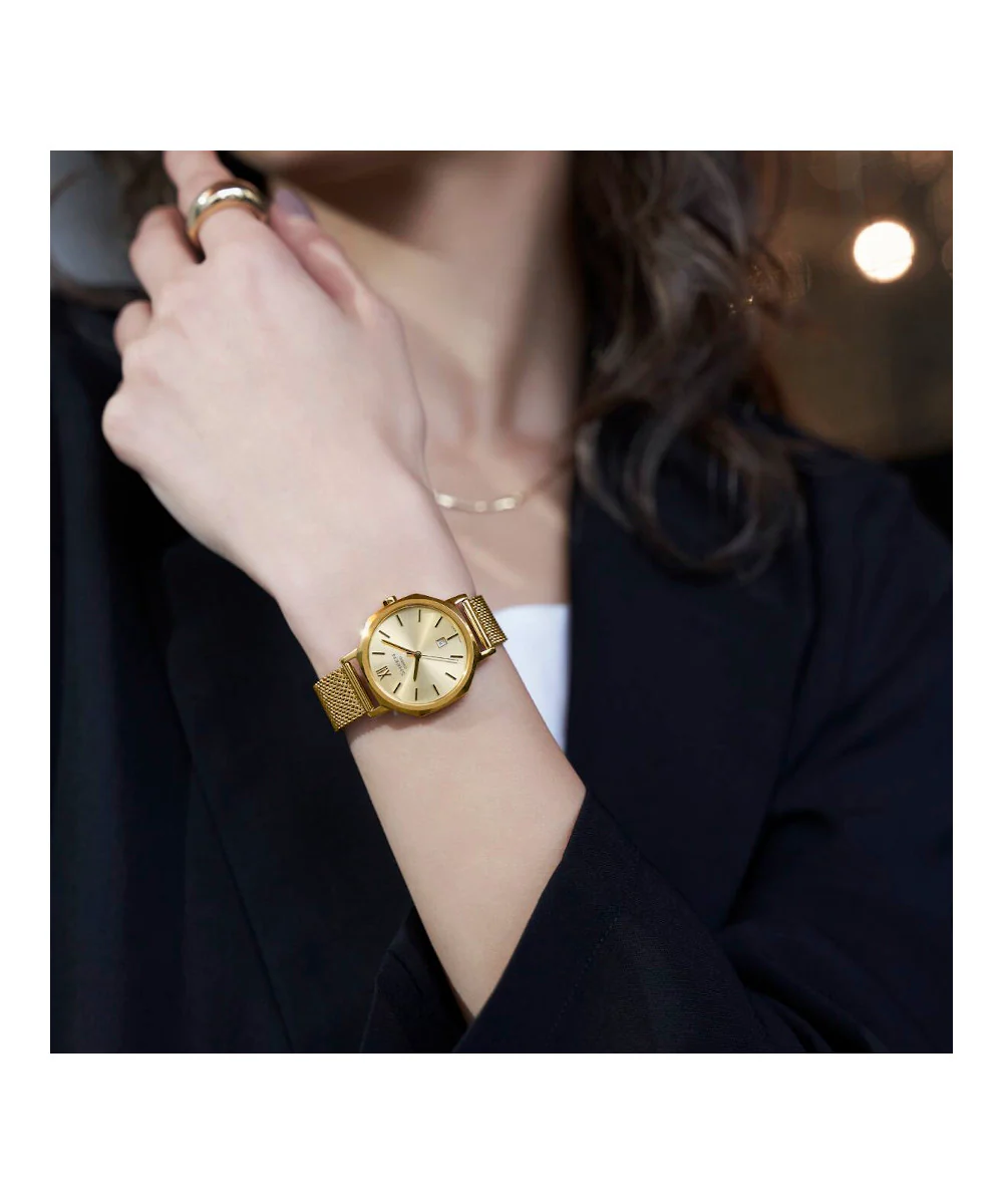 RELOJ PARA MUJER CASIO SHEEN SHE-4554GM-9AUDF -AMARILLO - Image 2