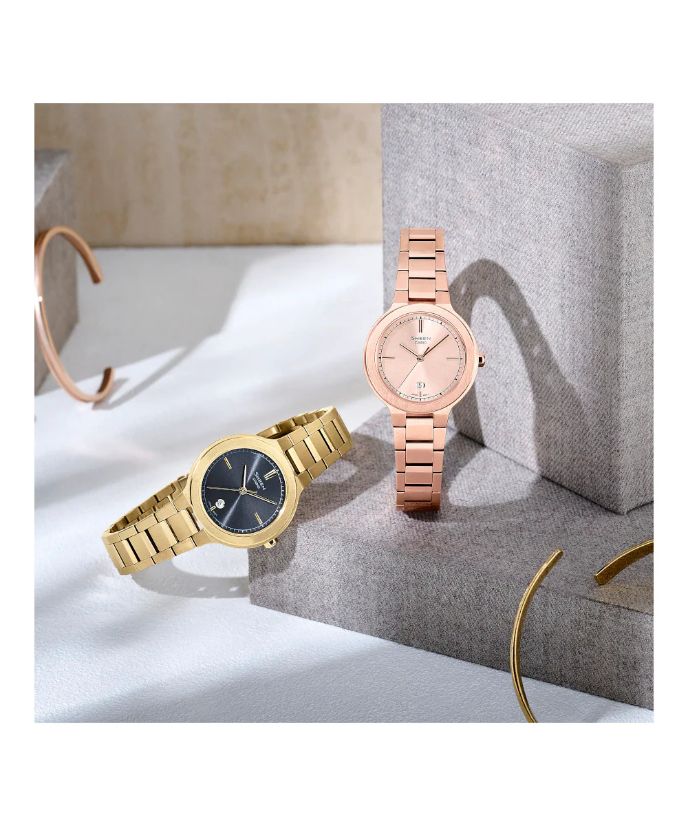RELOJ PARA MUJER CASIO SHEEN SHE-4559G-8AUDF -DORADO - Image 2