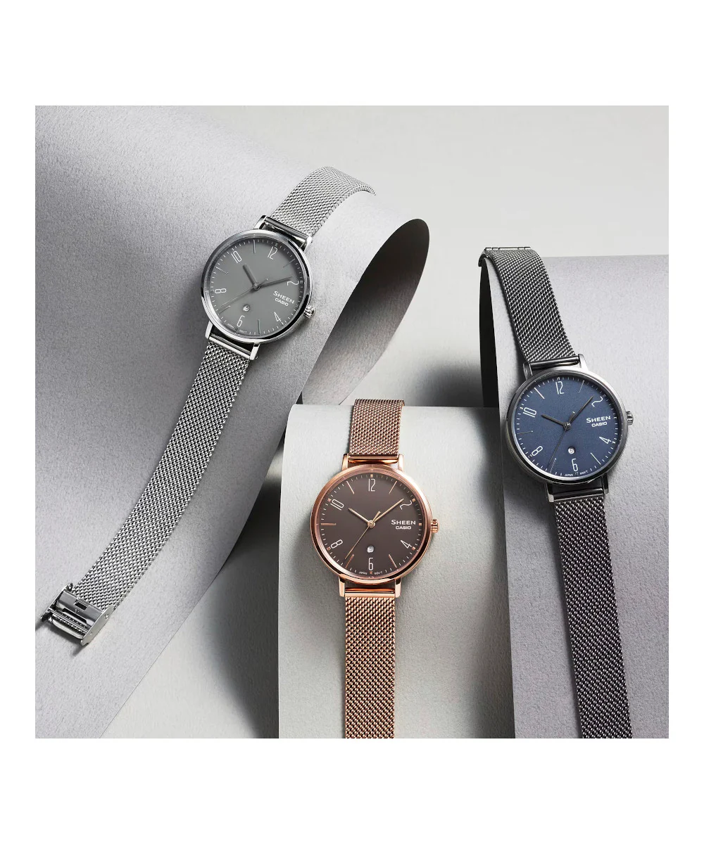 RELOJ PARA MUJER CASIO SHEEN SHE-4562M-8AUDF -PLATEADO - Image 2