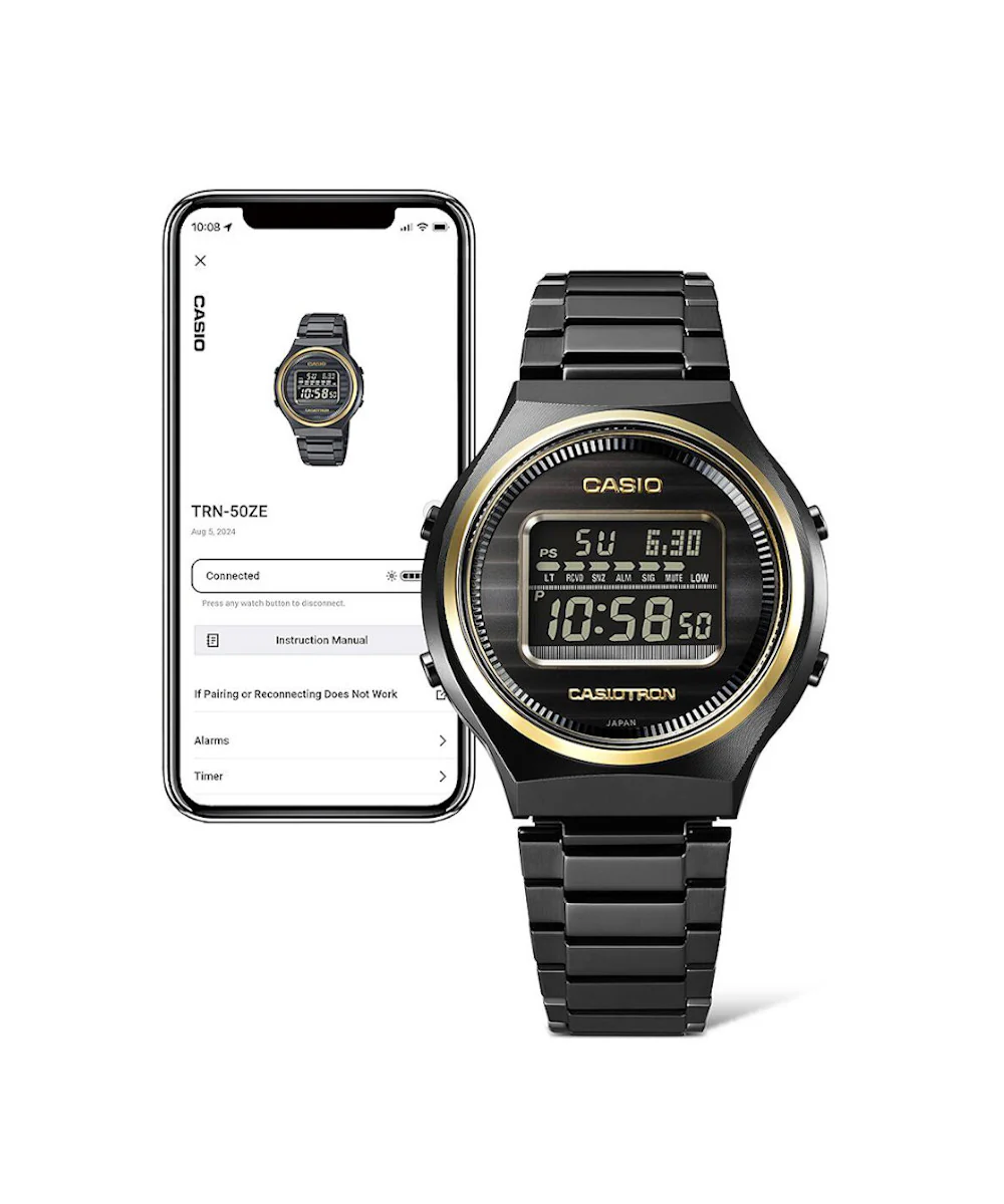 RELOJ CASIO VINTAGE TRN-50ZE-1ADR -NEGRO - Image 6