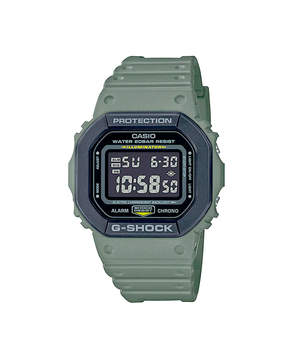 RELOJ CASIO G-SHOCK DW-5610SU-3DR- VERDE