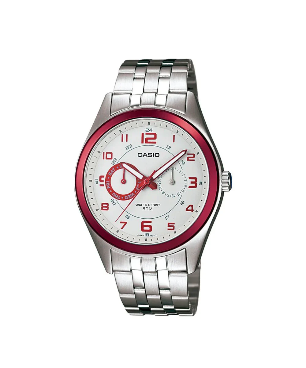 RELOJ PARA HOMBRE CASIO MTP-1353D-8B3VDF -BLANCO
