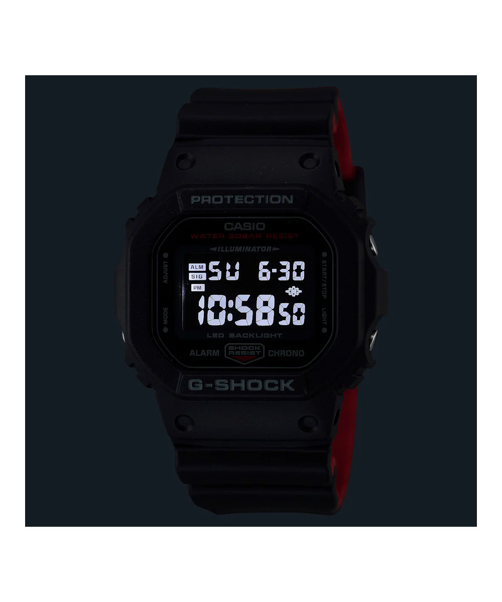 RELOJ CASIO G-SHOCK DW-5600UHR-1DR- NEGRO - Image 2