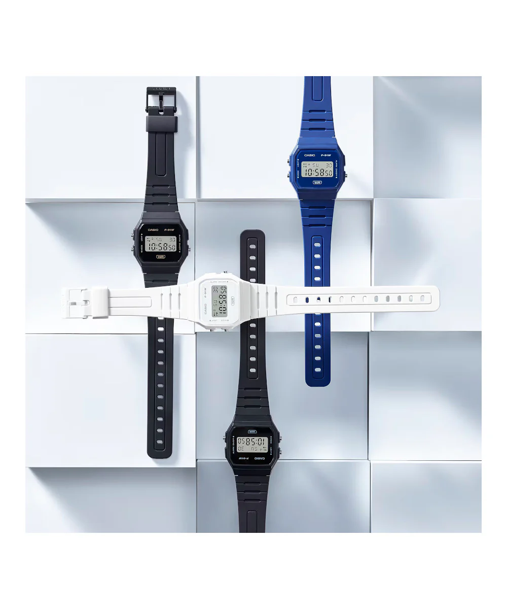 RELOJ CASIO F-91WB-2A1DF -AZUL - Image 5