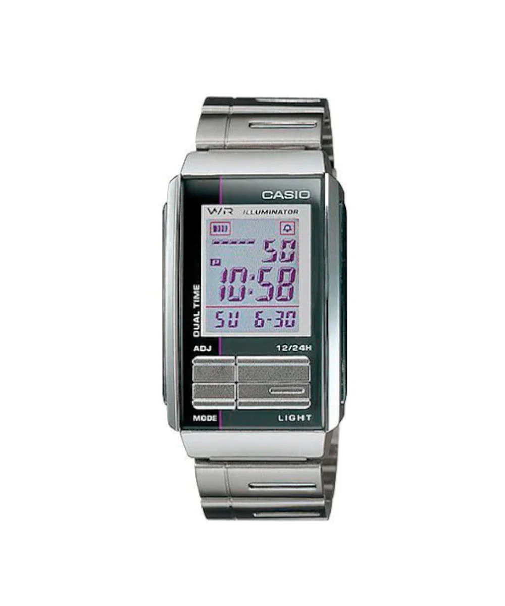 RELOJ PARA MUJER CASIO LA-201WD-6ADF -PLATEADO