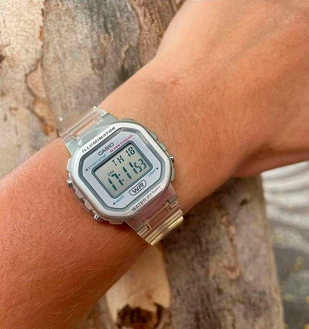 RELOJ PARA MUJER CASIO LA-20WHS-7ADF -BLANCO - Image 3