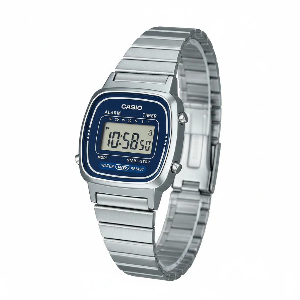 RELOJ CASIO VINTAGE LA670WA-2DF -AZUL - Image 2