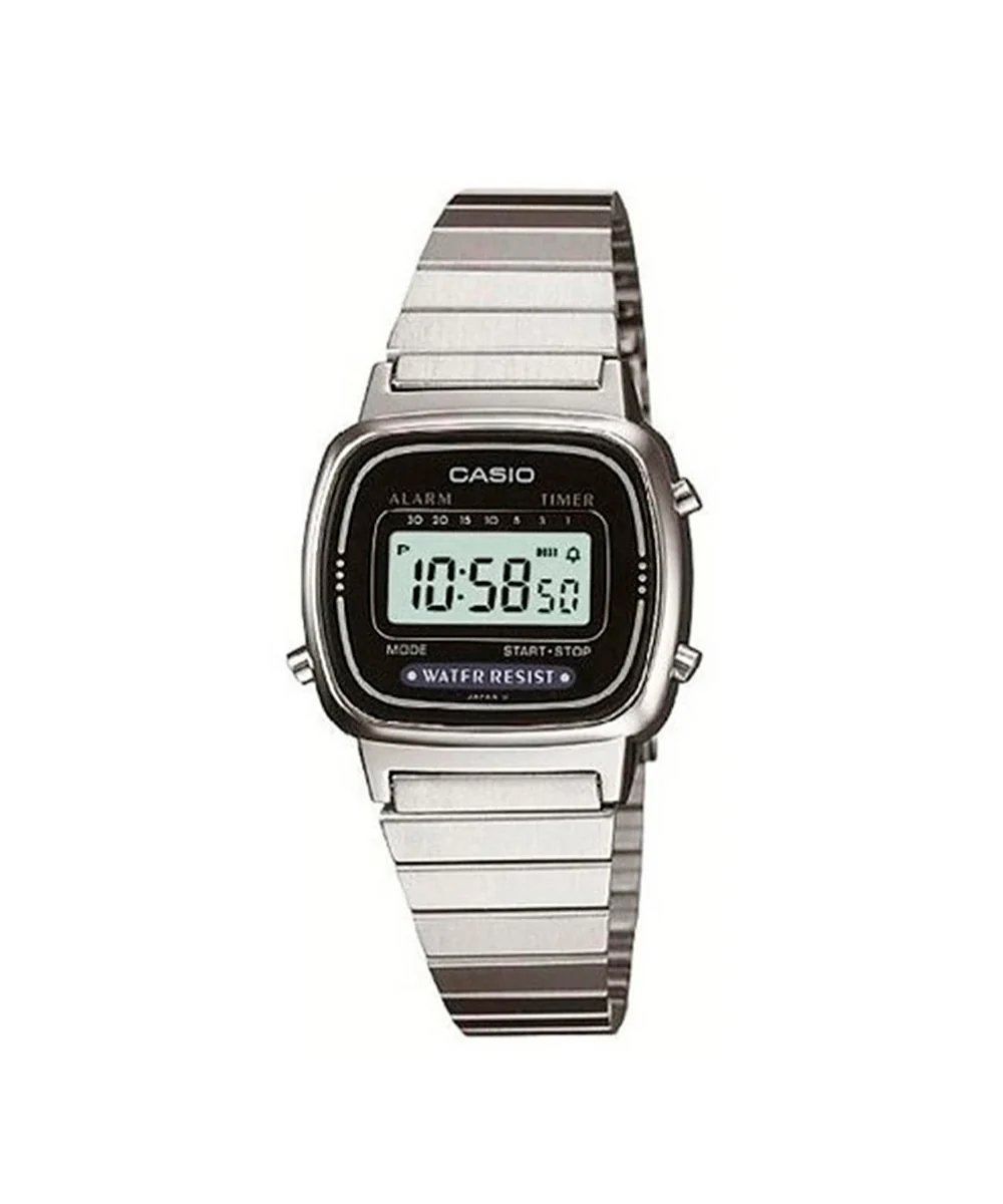 RELOJ CASIO VINTAGE LA670WD-1DF -NEGRO