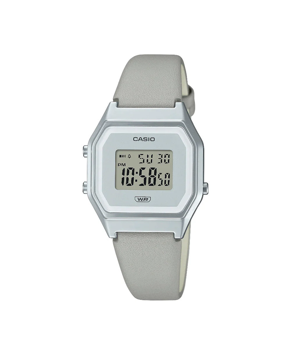 RELOJ CASIO VINTAGE LA680WEL-8DF -GRIS