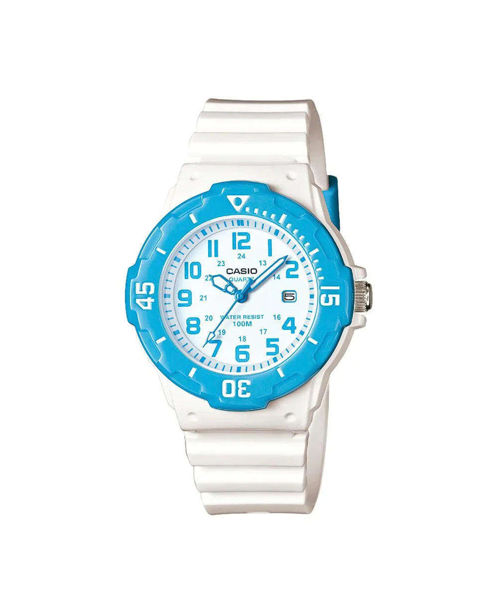 RELOJ PARA MUJER CASIO LRW-200H-2BVDF -BLANCO