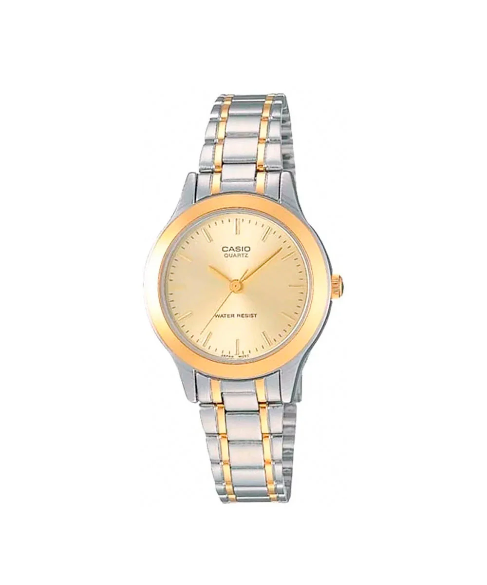 RELOJ PARA MUJER CASIO LTP-1128G-9ARDF -AMARILLO