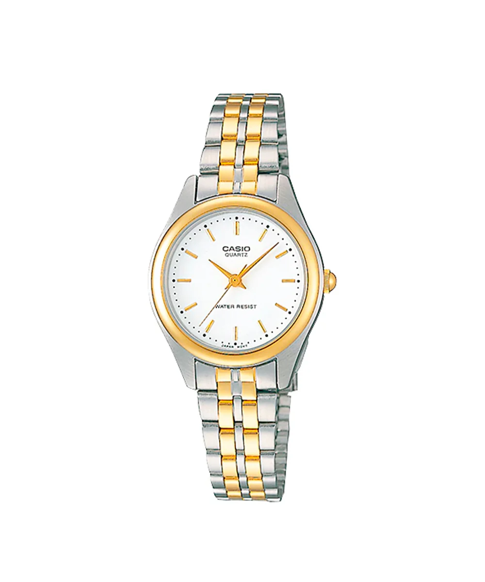 RELOJ PARA MUJER CASIO LTP-1129G-7ARDF -BLANCO