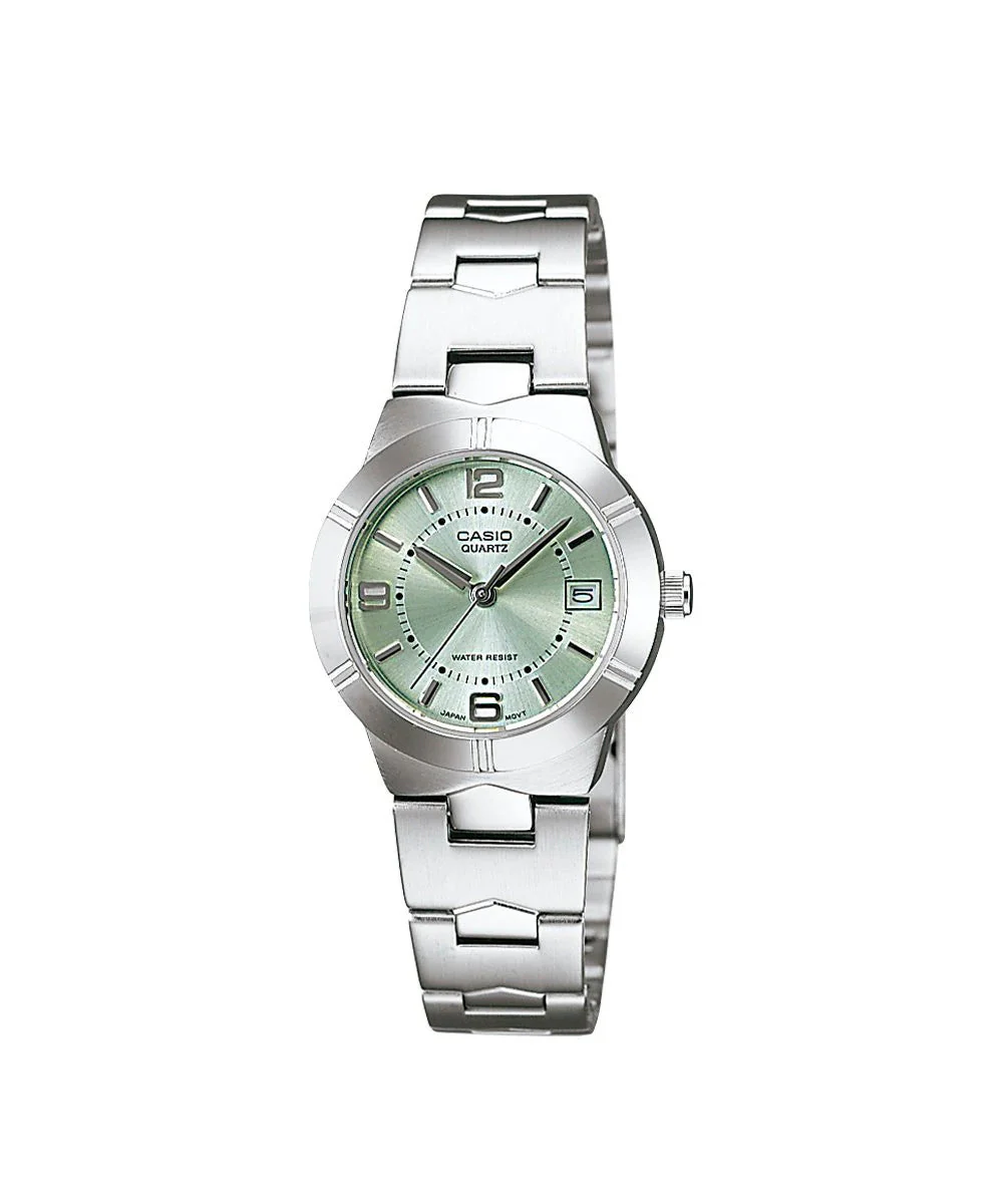 RELOJ PARA MUJER CASIO LTP-1241D-3ADF -VERDE