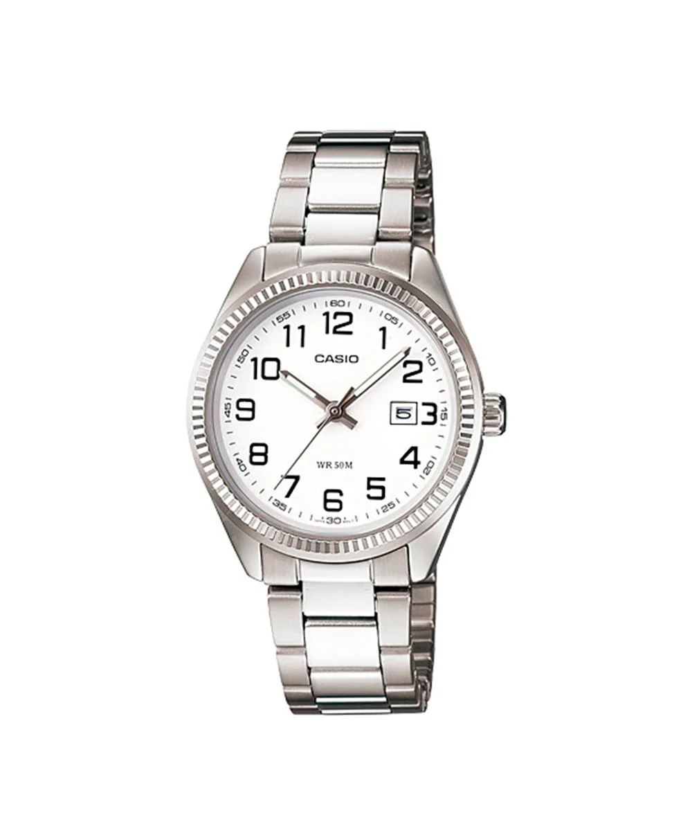 RELOJ PARA MUJER CASIO LTP-1302D-7BVDF -BLANCO