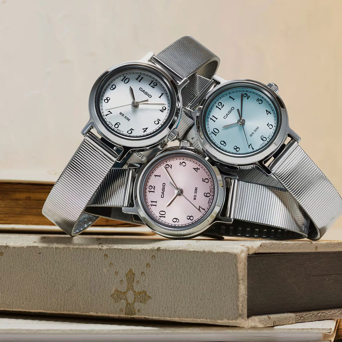 RELOJ PARA MUJER CASIO LTP-B170D-4BVDF -PLATEADO - Image 2