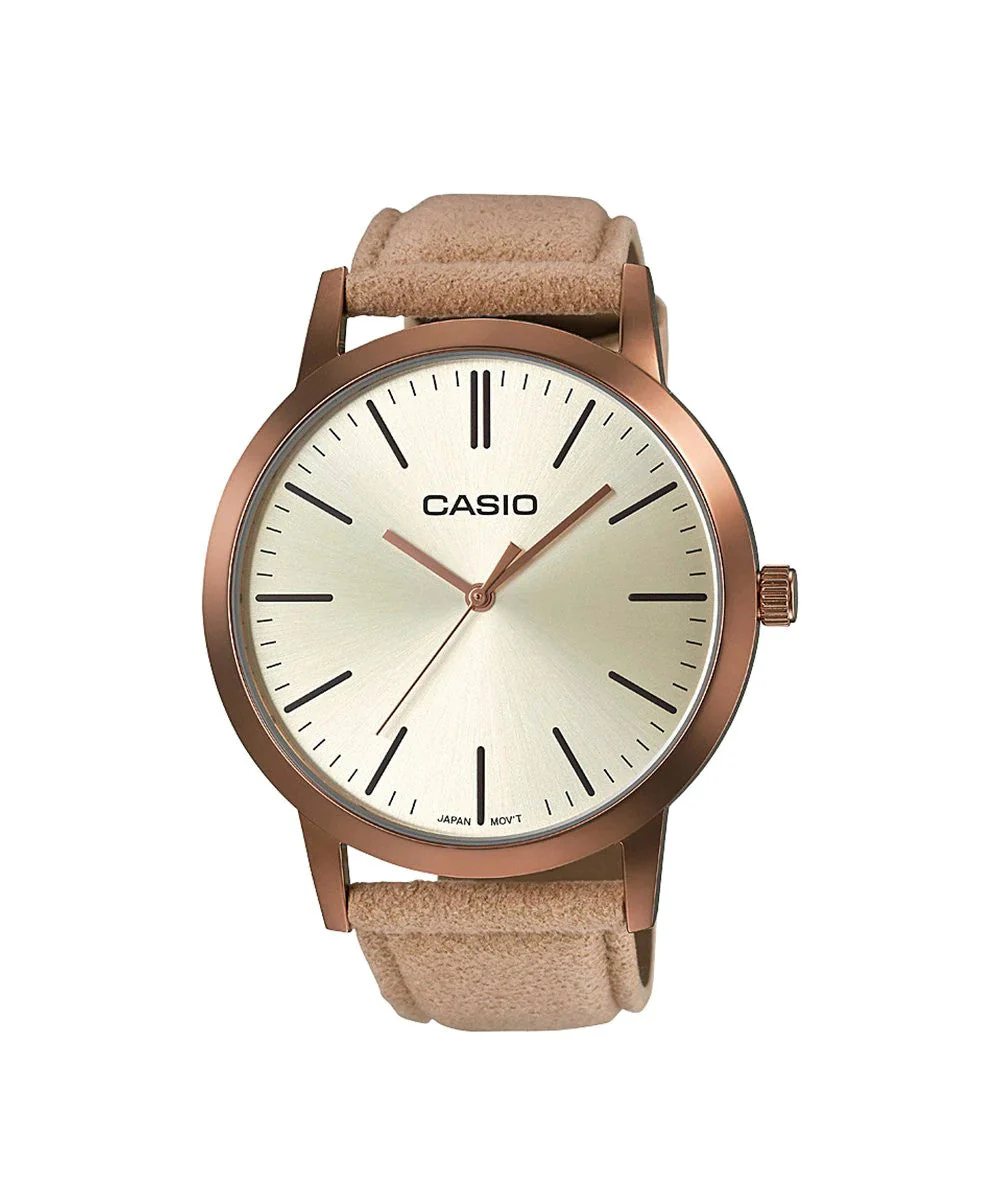 RELOJ PARA MUJER CASIO LTP-E118RL-9ADF -AMARILLO