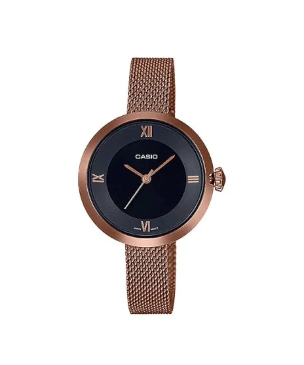 RELOJ PARA MUJER CASIO LTP-E154MR-1ADF -NEGRO