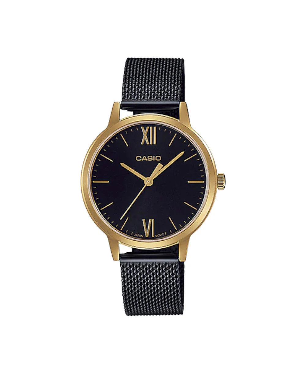 RELOJ PARA MUJER CASIO LTP-E157MGB-1BDF -NEGRO