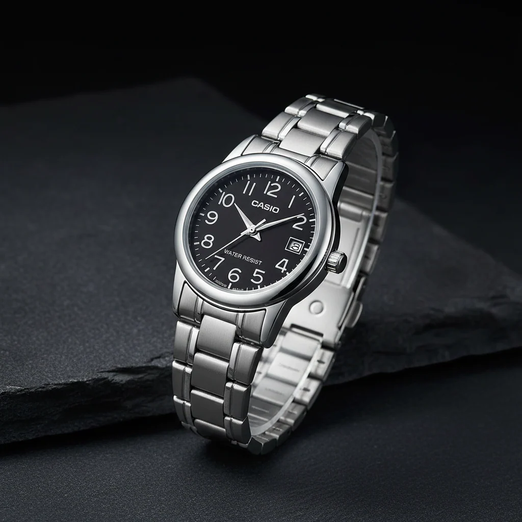 RELOJ PARA MUJER CASIO LTP-V002D-1BUDF -NEGRO - Image 4