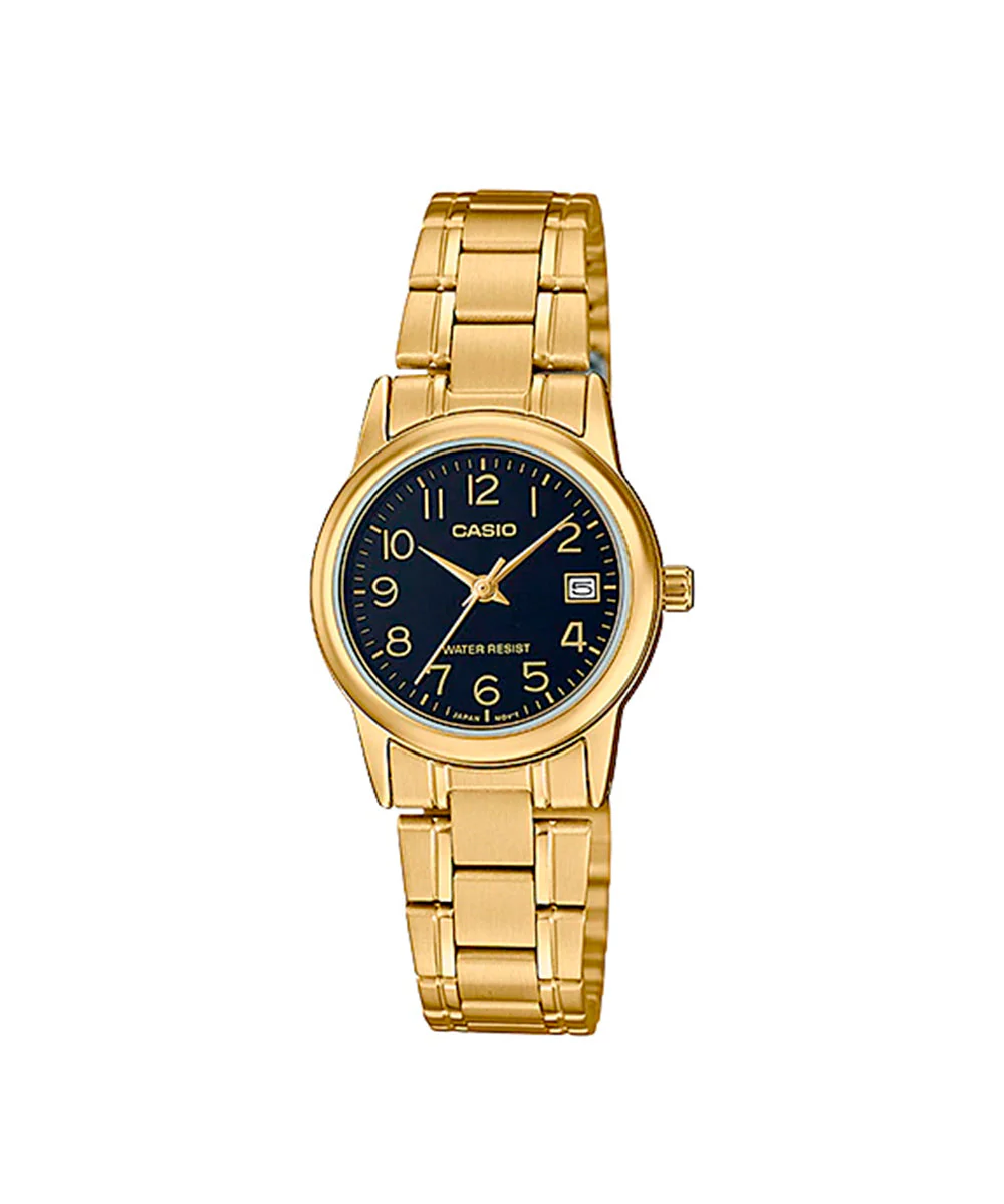 RELOJ PARA MUJER CASIO LTP-V002G-1BUDF -NEGRO