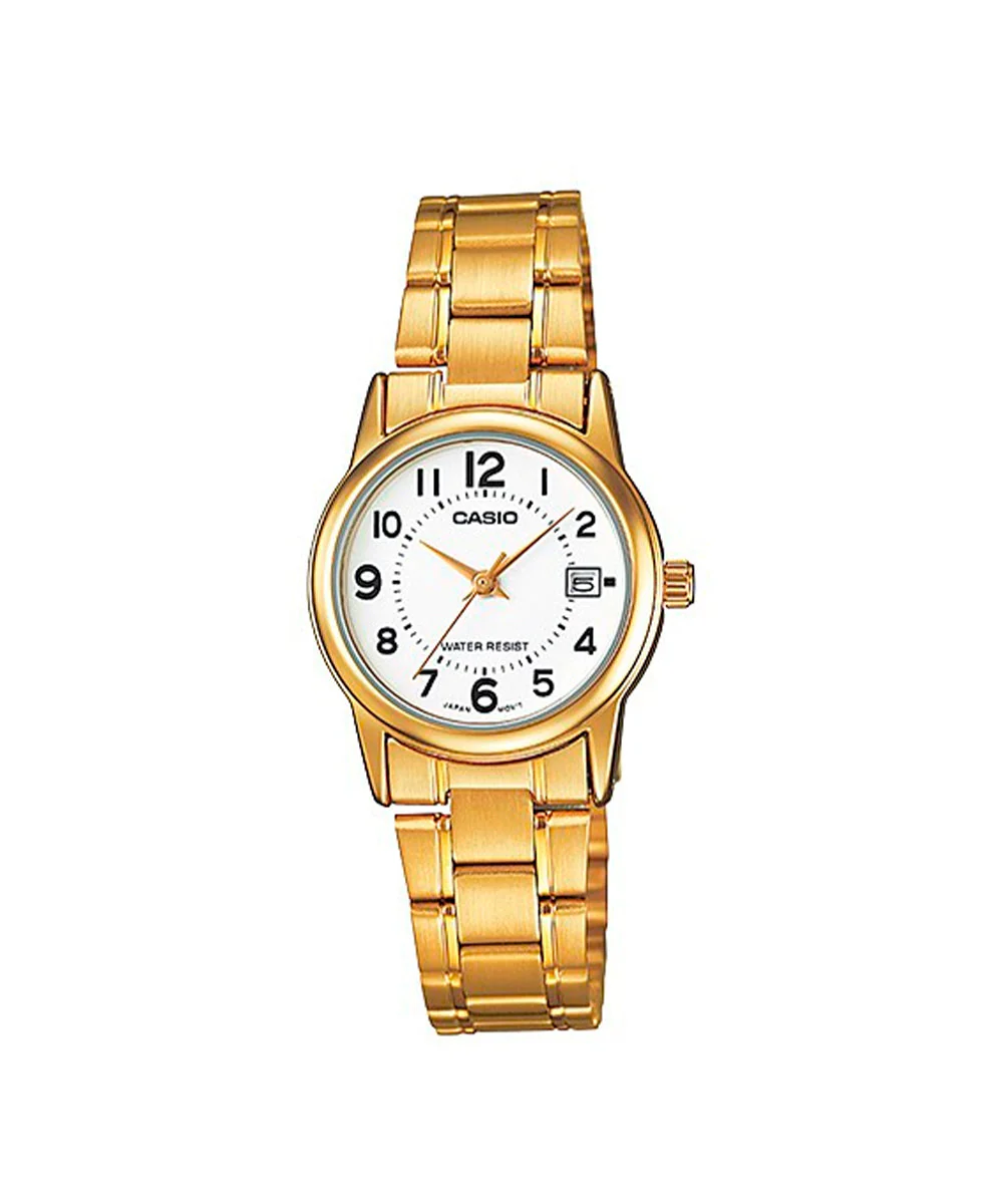 RELOJ PARA MUJER CASIO LTP-V002G-7BUDF -BLANCO