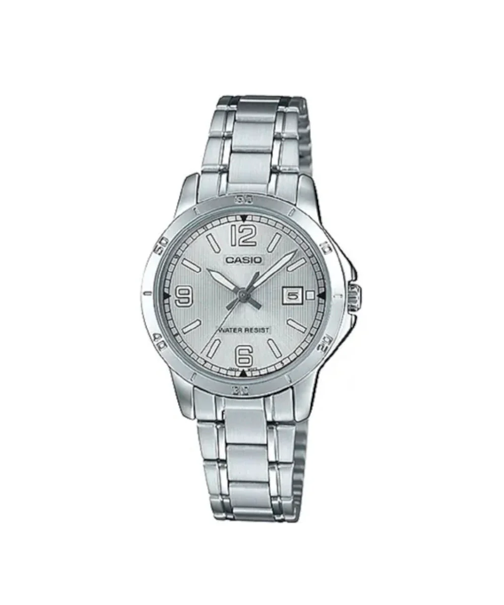 RELOJ PARA MUJER CASIO LTP-V004D-7B2UDF -PLATEADO
