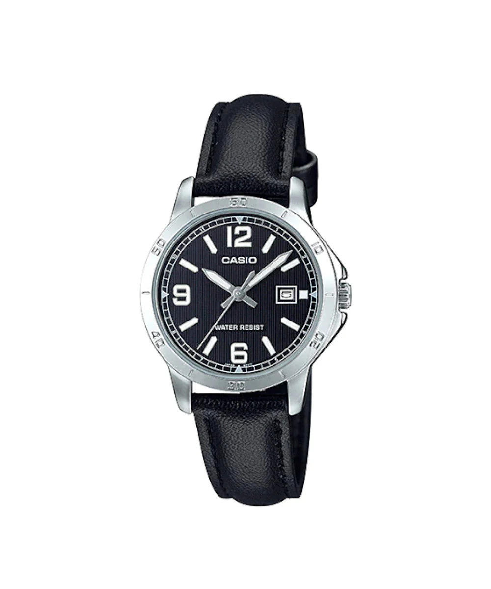 RELOJ PARA MUJER CASIO LTP-V004L-1BUDF -NEGRO