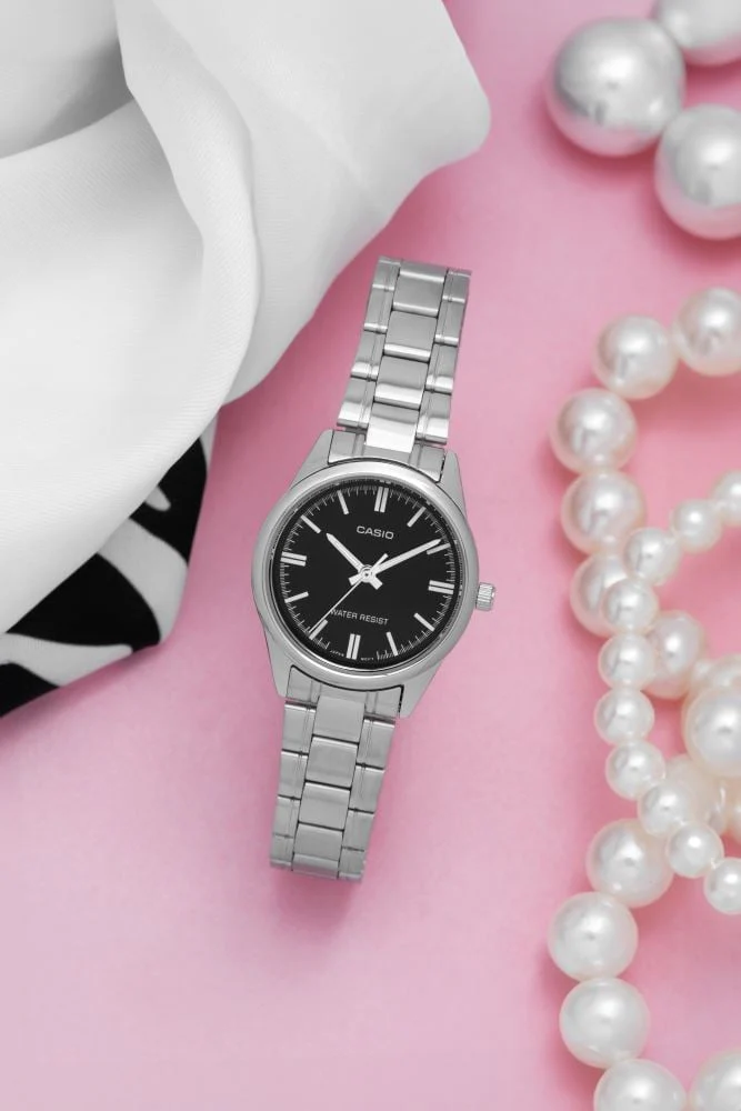 RELOJ PARA MUJER CASIO LTP-V005D-1AUDF -NEGRO - Image 4