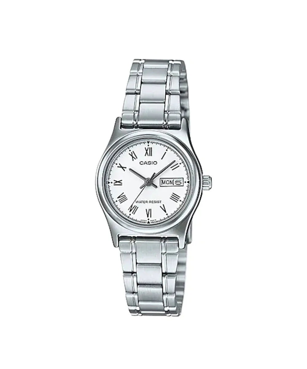 RELOJ PARA MUJER CASIO LTP-V006D-7BUDF -BLANCO