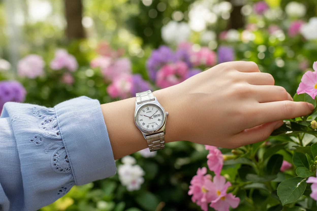 RELOJ PARA MUJER CASIO LTP-V006D-7BUDF -BLANCO - Image 3