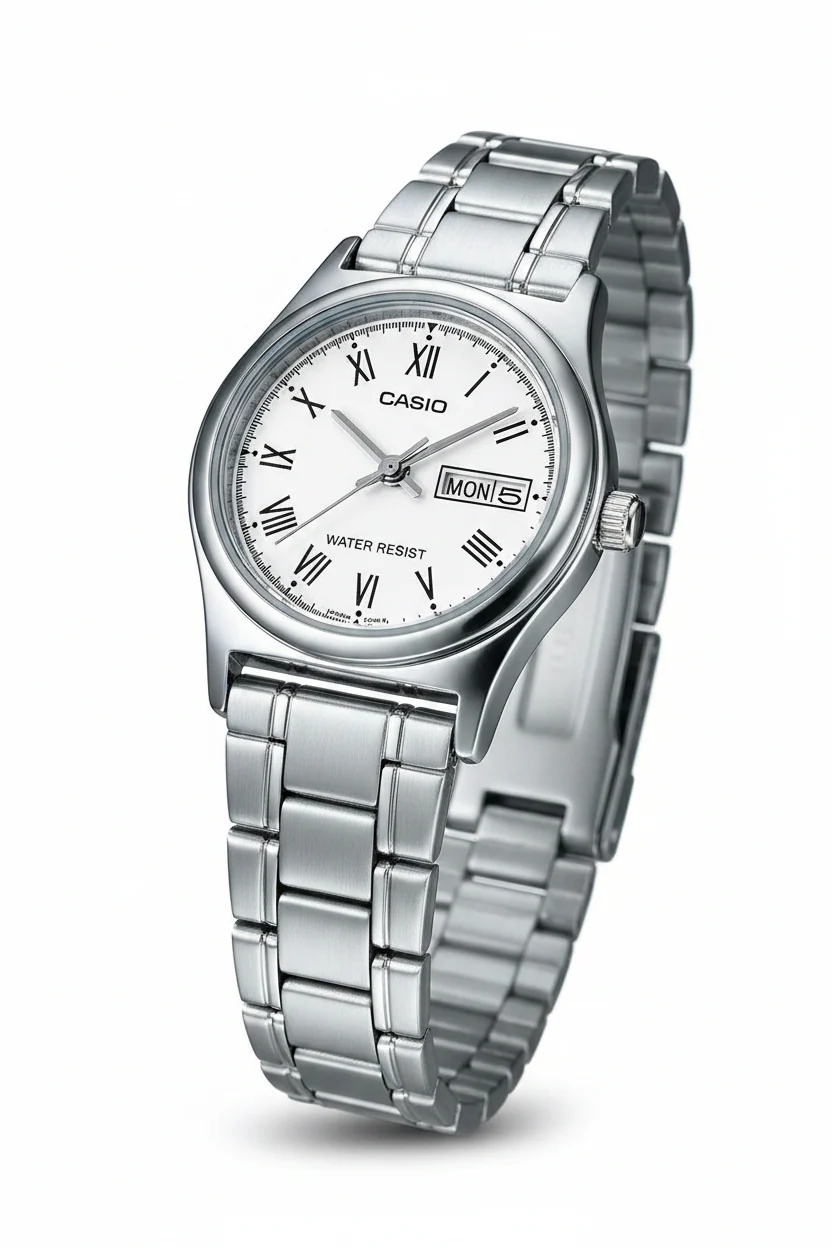 RELOJ PARA MUJER CASIO LTP-V006D-7BUDF -BLANCO - Image 4