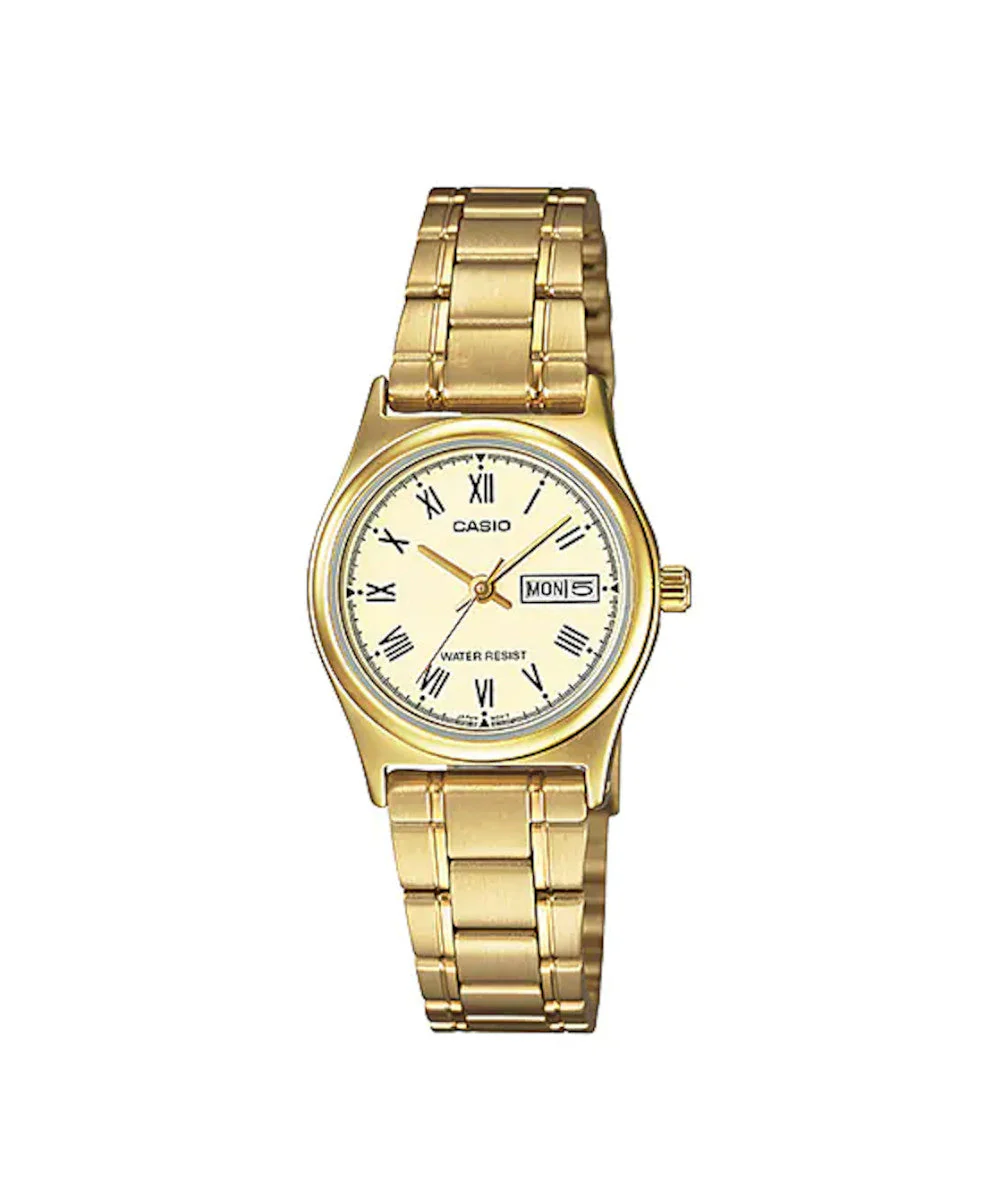 RELOJ PARA MUJER CASIO LTP-V006G-9BUDF -AMARILLO